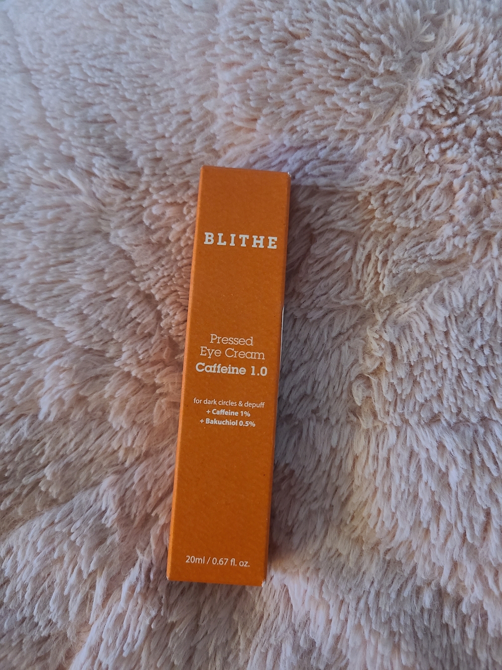 Blithe Pressed Eye Cream, Caffeine 1.0, 0.67 fl oz (20 ml)